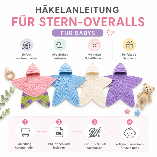 SternNest™ PDF-Häkelanleitung